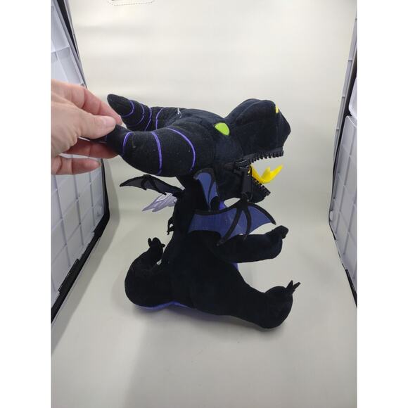 Disney Maleficent Dragon ZIPPERMOUTH Plush Villains Collectible Limited Edition - Picture 4 of 8